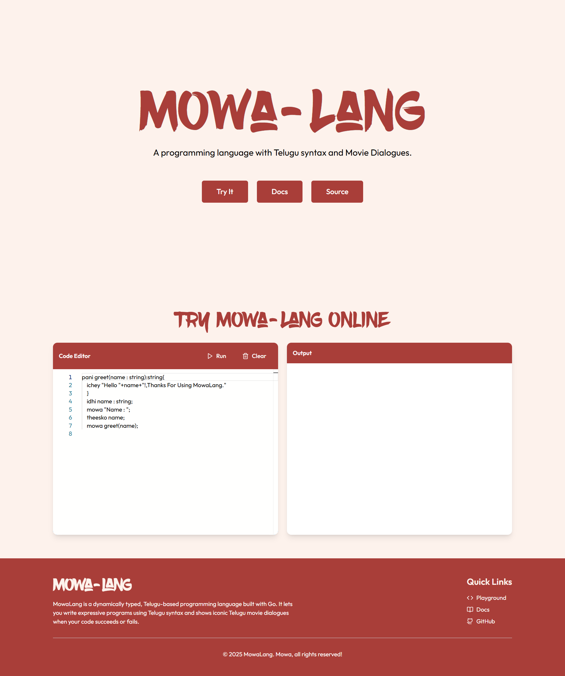 Mowa-Lang